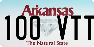 AR license plate 100VTT
