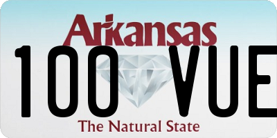 AR license plate 100VUE