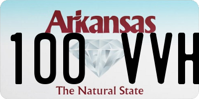 AR license plate 100VVH