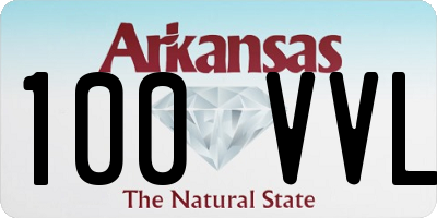 AR license plate 100VVL