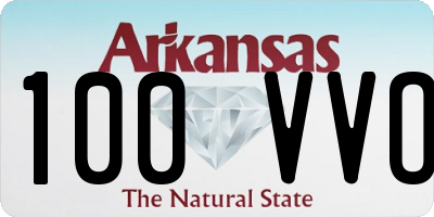 AR license plate 100VVO