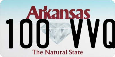 AR license plate 100VVQ