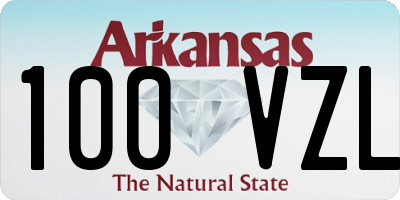 AR license plate 100VZL