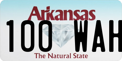 AR license plate 100WAH