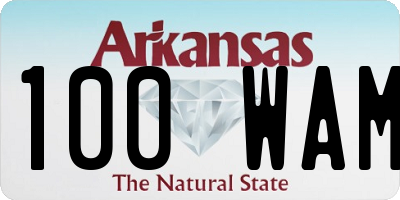 AR license plate 100WAM