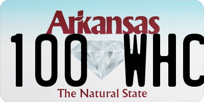 AR license plate 100WHC