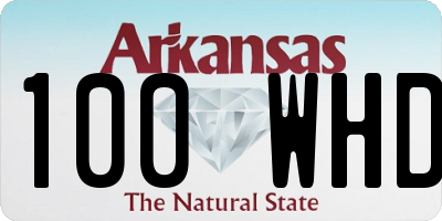 AR license plate 100WHD