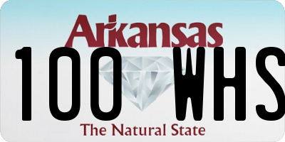 AR license plate 100WHS
