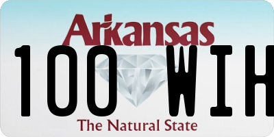 AR license plate 100WIH