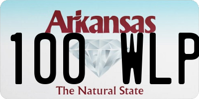 AR license plate 100WLP