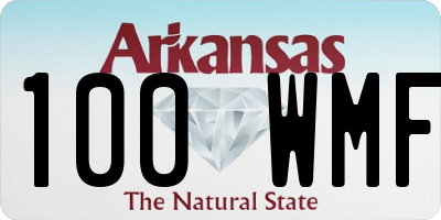 AR license plate 100WMF