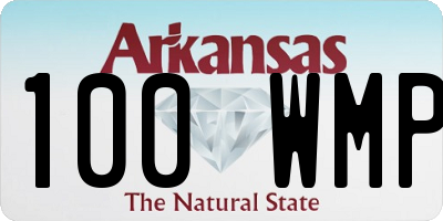 AR license plate 100WMP