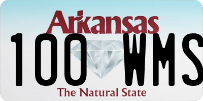 AR license plate 100WMS