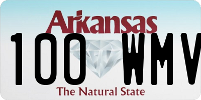 AR license plate 100WMV