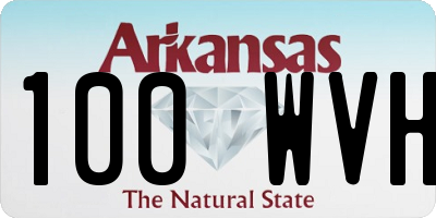 AR license plate 100WVH