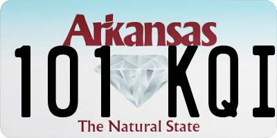AR license plate 101KQI