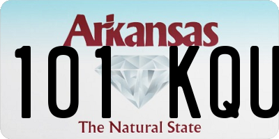 AR license plate 101KQU