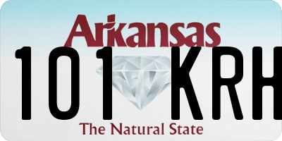 AR license plate 101KRH