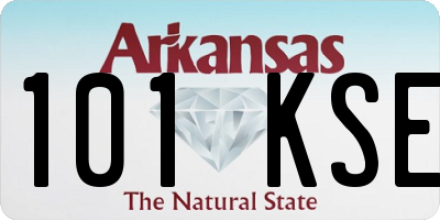 AR license plate 101KSE
