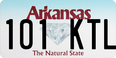 AR license plate 101KTL
