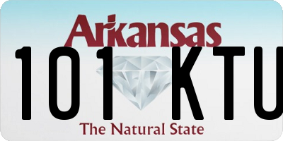 AR license plate 101KTU