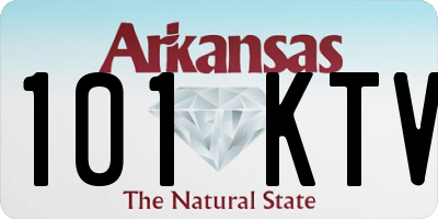 AR license plate 101KTV