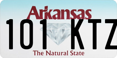 AR license plate 101KTZ