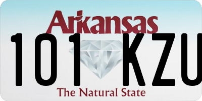 AR license plate 101KZU