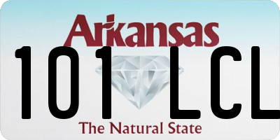 AR license plate 101LCL