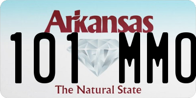 AR license plate 101MMO