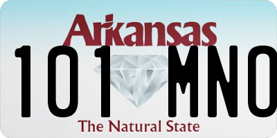 AR license plate 101MNO