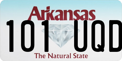 AR license plate 101UQD