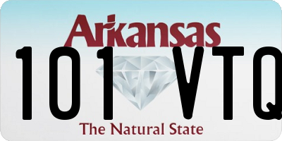 AR license plate 101VTQ