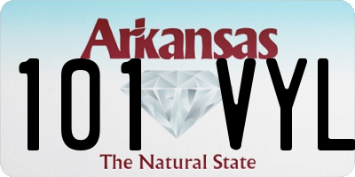 AR license plate 101VYL