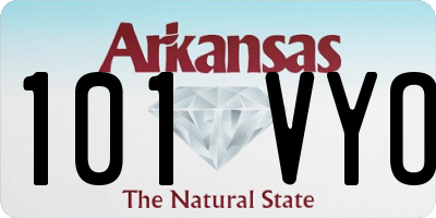 AR license plate 101VYO