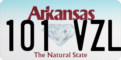 AR license plate 101VZL