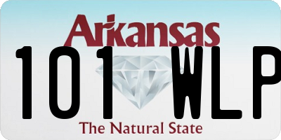 AR license plate 101WLP