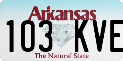 AR license plate 103KVE