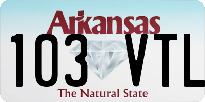 AR license plate 103VTL