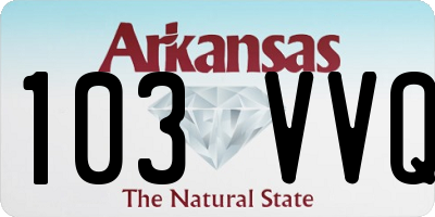 AR license plate 103VVQ