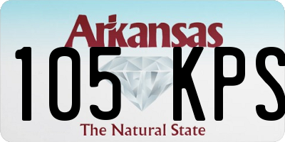 AR license plate 105KPS