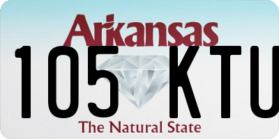 AR license plate 105KTU