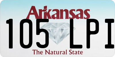 AR license plate 105LPI