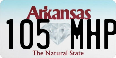 AR license plate 105MHP