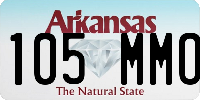 AR license plate 105MMO