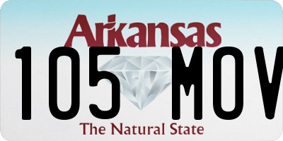 AR license plate 105MOV