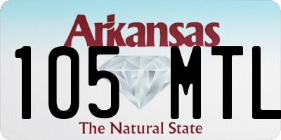 AR license plate 105MTL