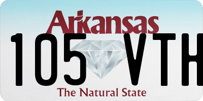 AR license plate 105VTH