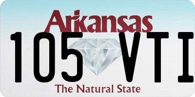 AR license plate 105VTI