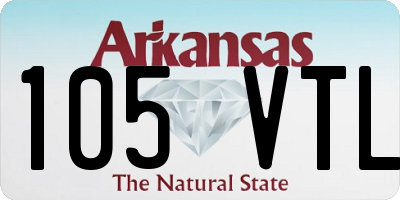 AR license plate 105VTL